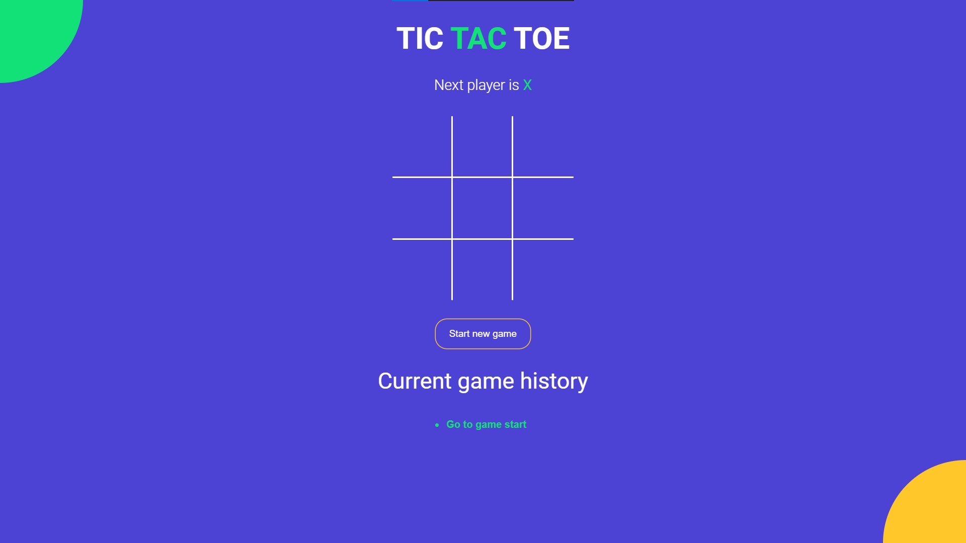 Tic-Tac-Toe